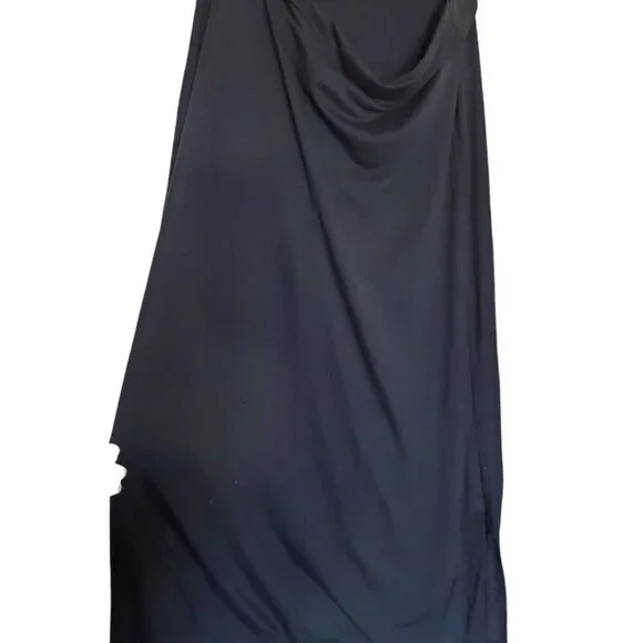 Love Ryan Los Angela Black Roll Top Maxi Skirt 1X EUC - Picture 7 of 13